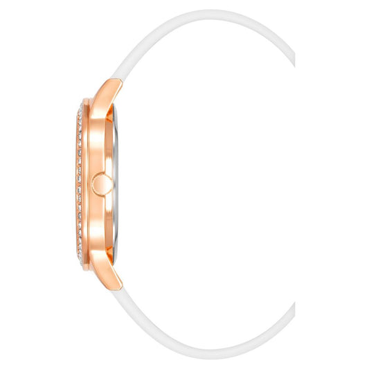 Juicy Couture White Synthetic Dress Watch