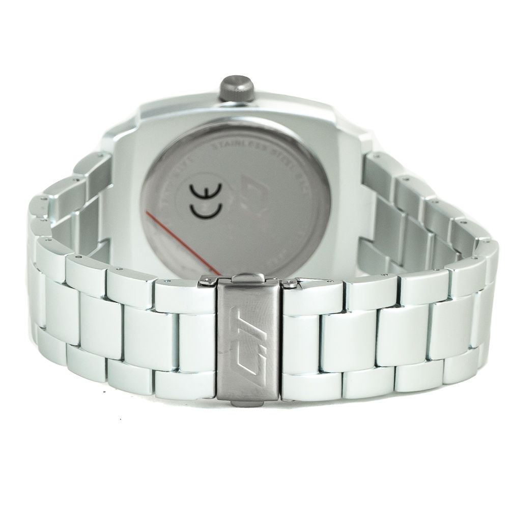 Chronotech Silver Stainless Steel Dress Watch