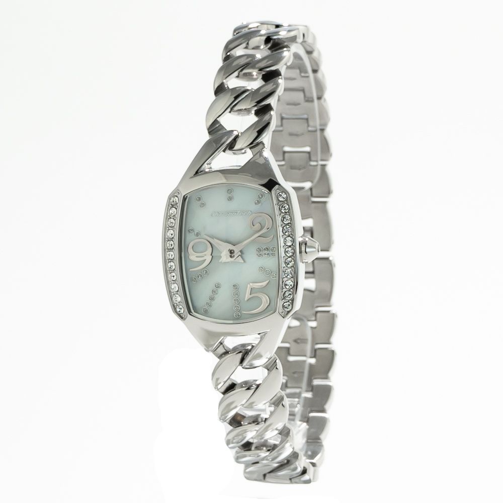 Chronotech Silver Stainless Steel Watch
