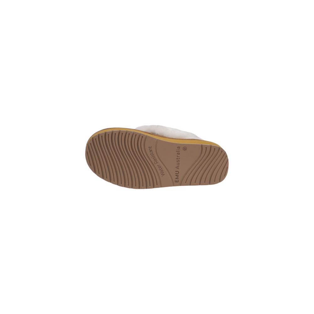 EMU Australia Beige Suede Leather Platform Pumps