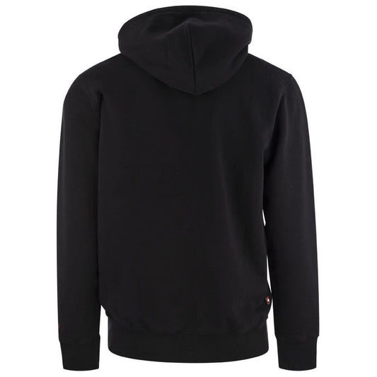 MC2 Saint Barth Black Cotton Sweatshirt