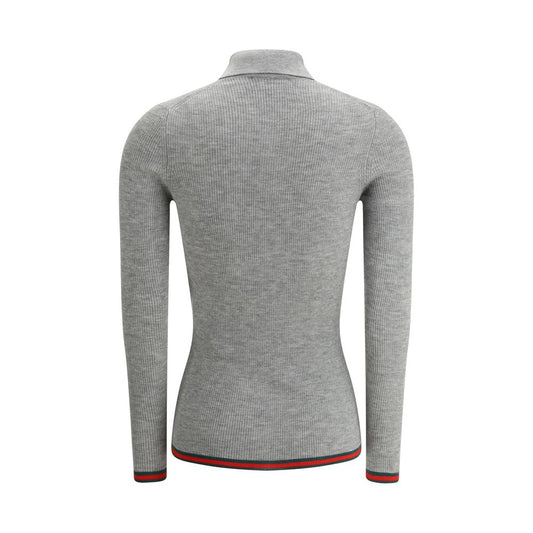 Gucci Gray Cashmere Top