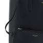 Saint Laurent Black Calf Leather Tote Shoulder Bag