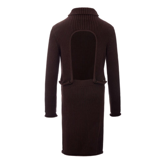 Bottega Veneta Brown Viscose Casual Dress