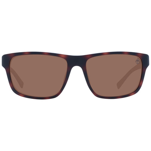 Timberland Brown Plastic Sunglasses