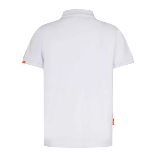 Suns White Cotton Polo Shirt