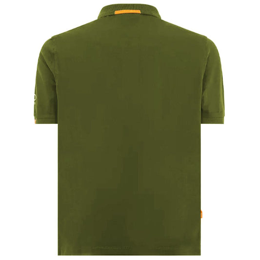Suns Green Cotton Polo Shirt Mens T-Shirt