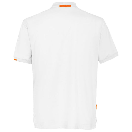 Suns White Cotton Polo Shirt Mens T-Shirt