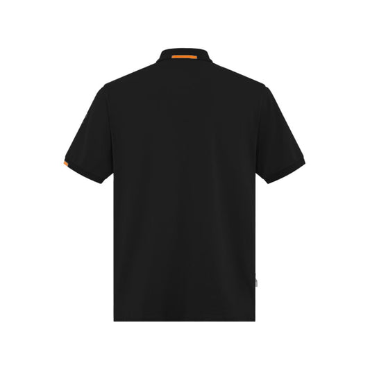 Suns Black Cotton Polo Shirt Mens T-Shirt