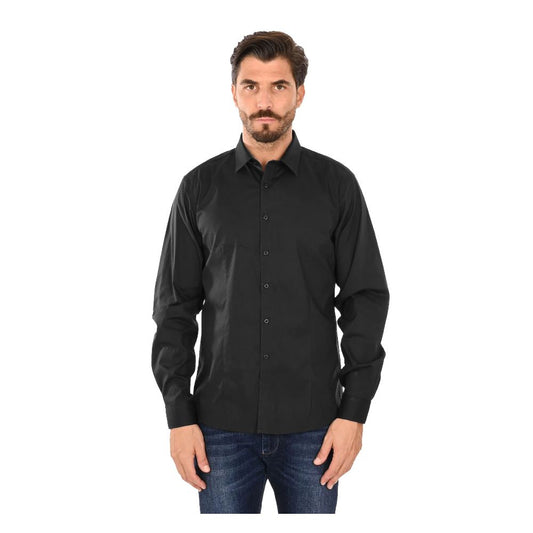 Ballantyne Black Cotton Shirt