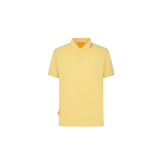 Suns Yellow Cotton Polo Shirt Mens T-Shirt