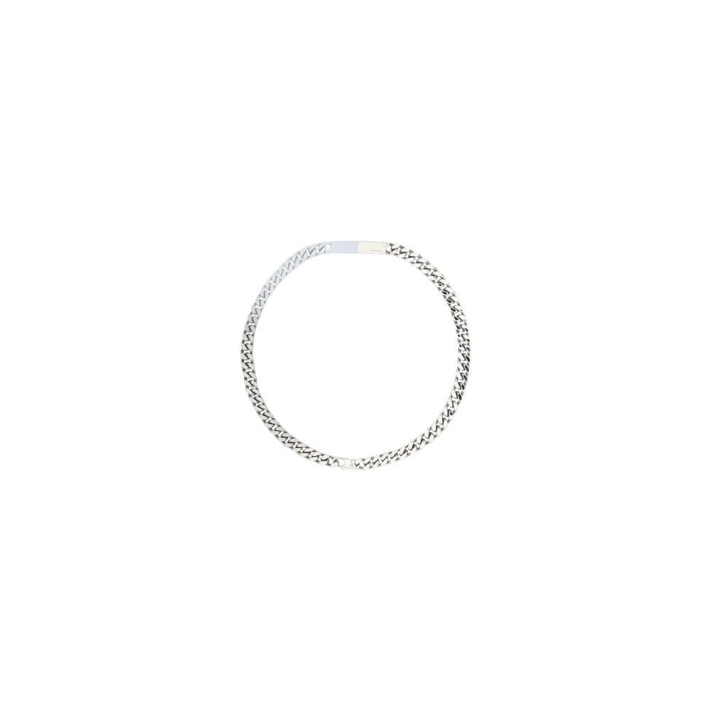 MM6 Logoed Necklace Womens Necklace
