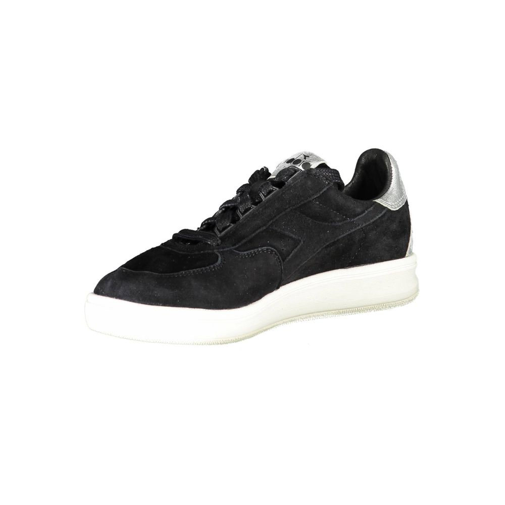 Diadora Black Fabric Sneaker