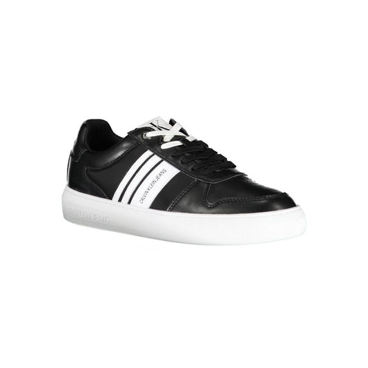 Calvin Klein Black Polyester Sneaker