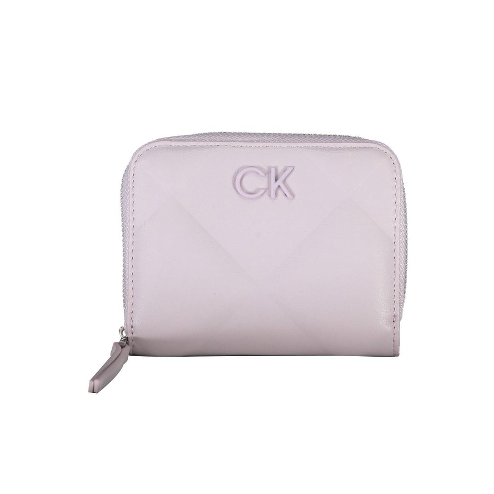 Calvin Klein Purple Polyester Women Wallet Womens Wallet