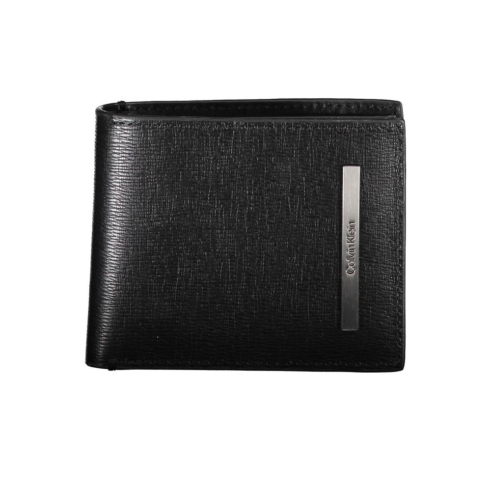 Calvin Klein Black Eco Leather Men Wallet Mens Wallet