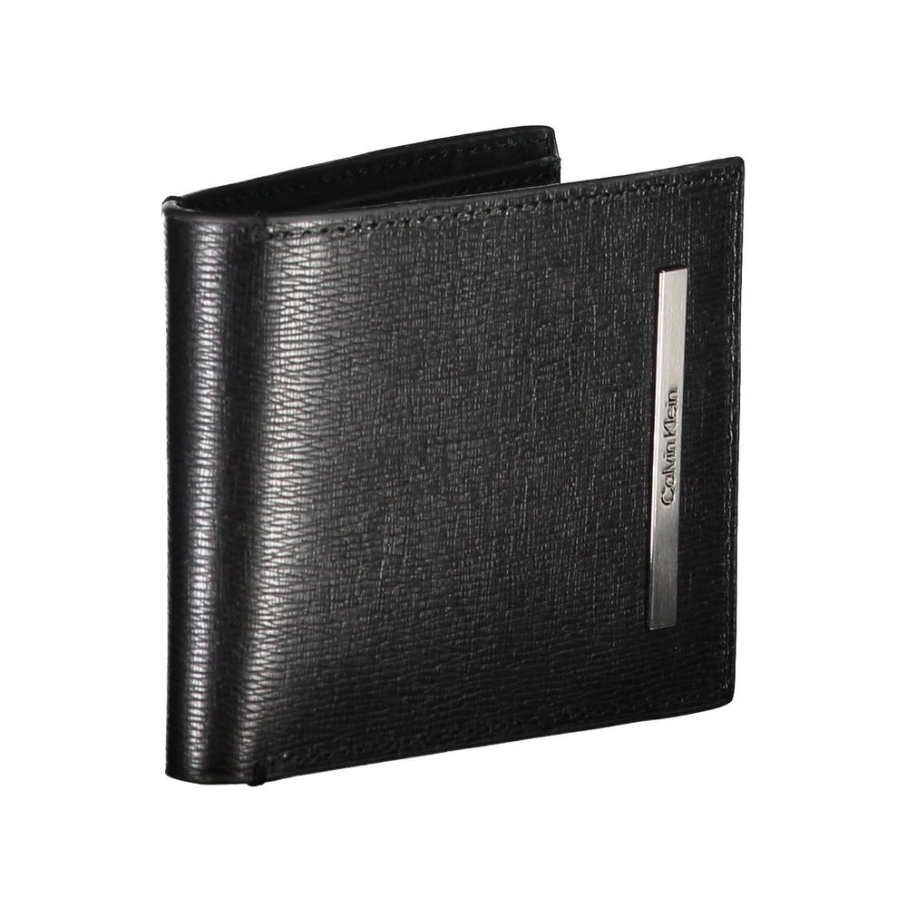 Calvin Klein Black Eco Leather Men Wallet Mens Wallet