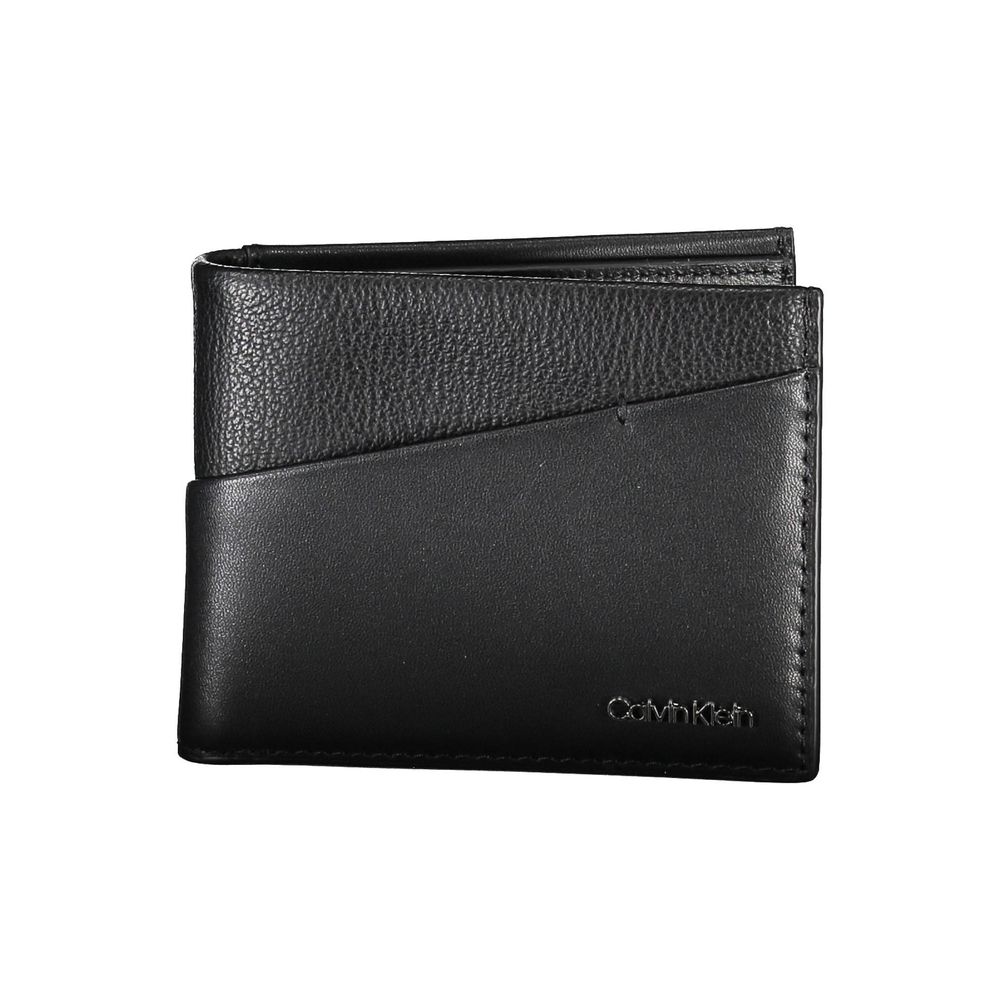 Calvin Klein Black Polyester Men Wallet Mens Wallet
