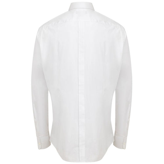 Dolce & Gabbana White Cotton Dress Shirt