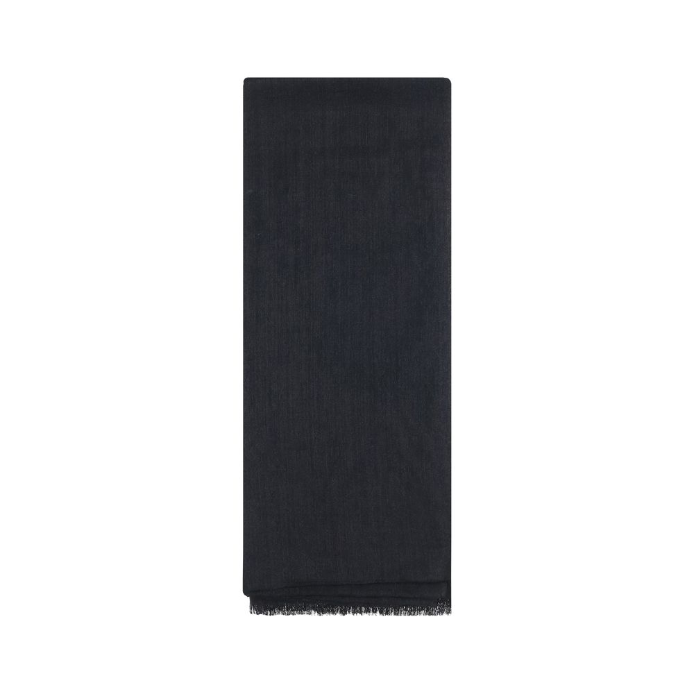 Brunello Cucinelli Silk and cashmere Scarf Womens