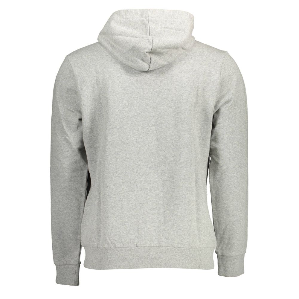 Napapijri Gray Cotton Men Sweater Mens Sweater