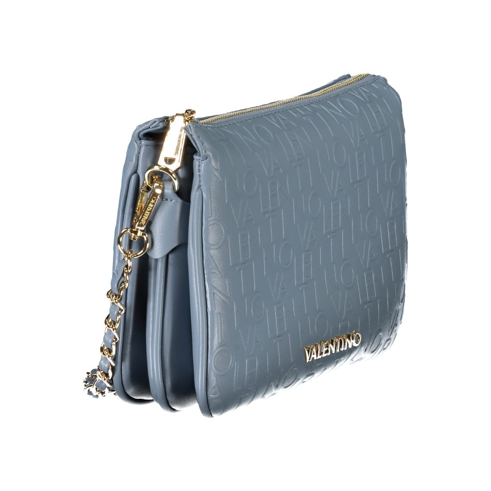 Mario Valentino Blue Polyethylene Handbag