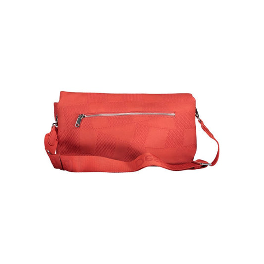 Desigual Red Polyethylene Handbag