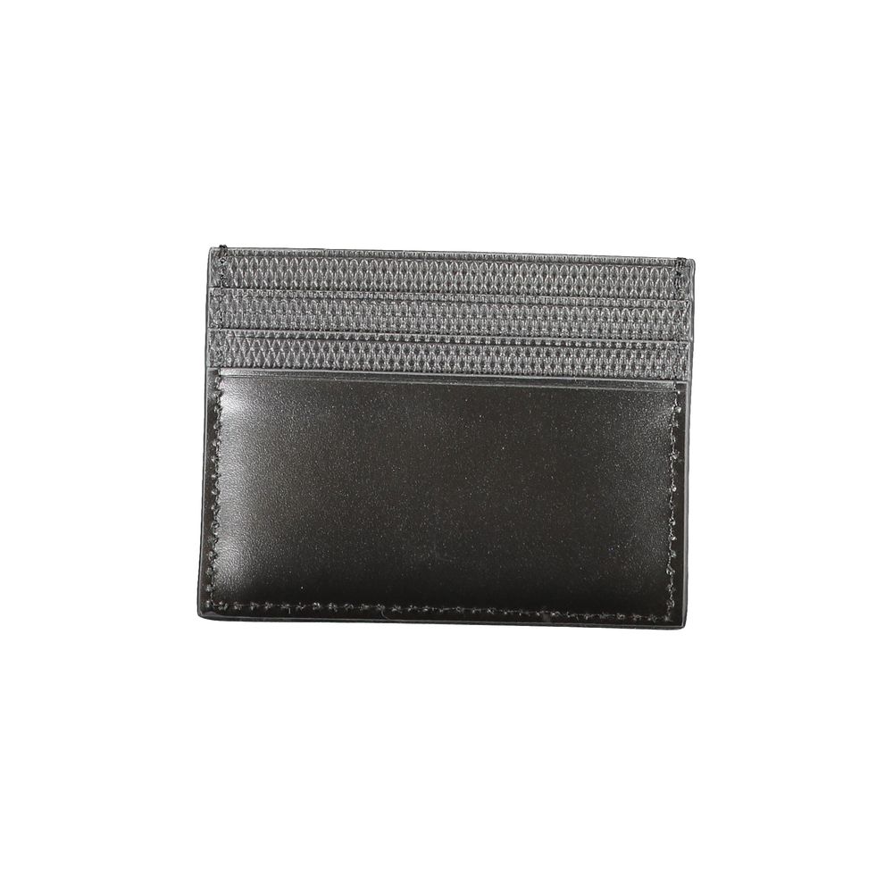 Calvin Klein Black Leather Wallet Mens Wallet