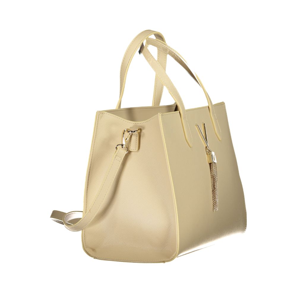 Mario Valentino Beige Polyurethane Women Handbag