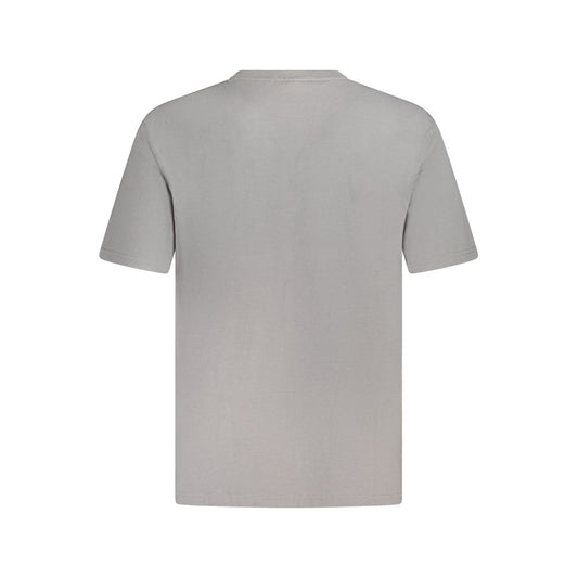 Fila Gray Cotton Men T-Shirt Mens T-Shirt