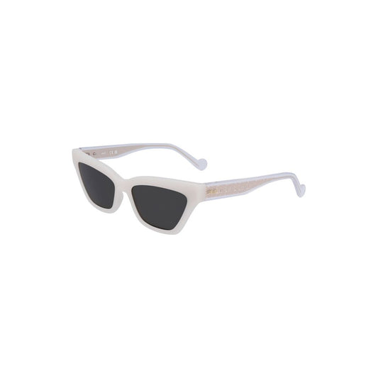 Liu Jo White Injected Women Sunglass