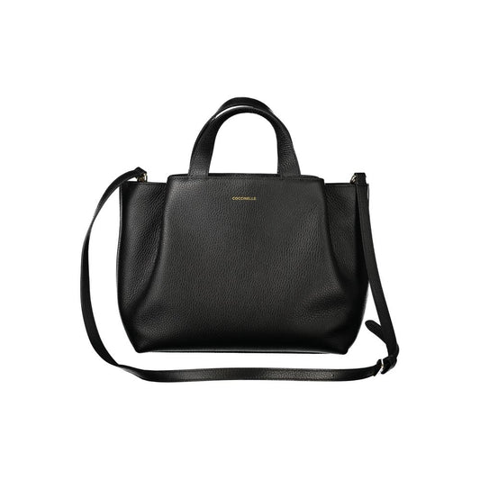 Coccinelle Black Leather Handbag