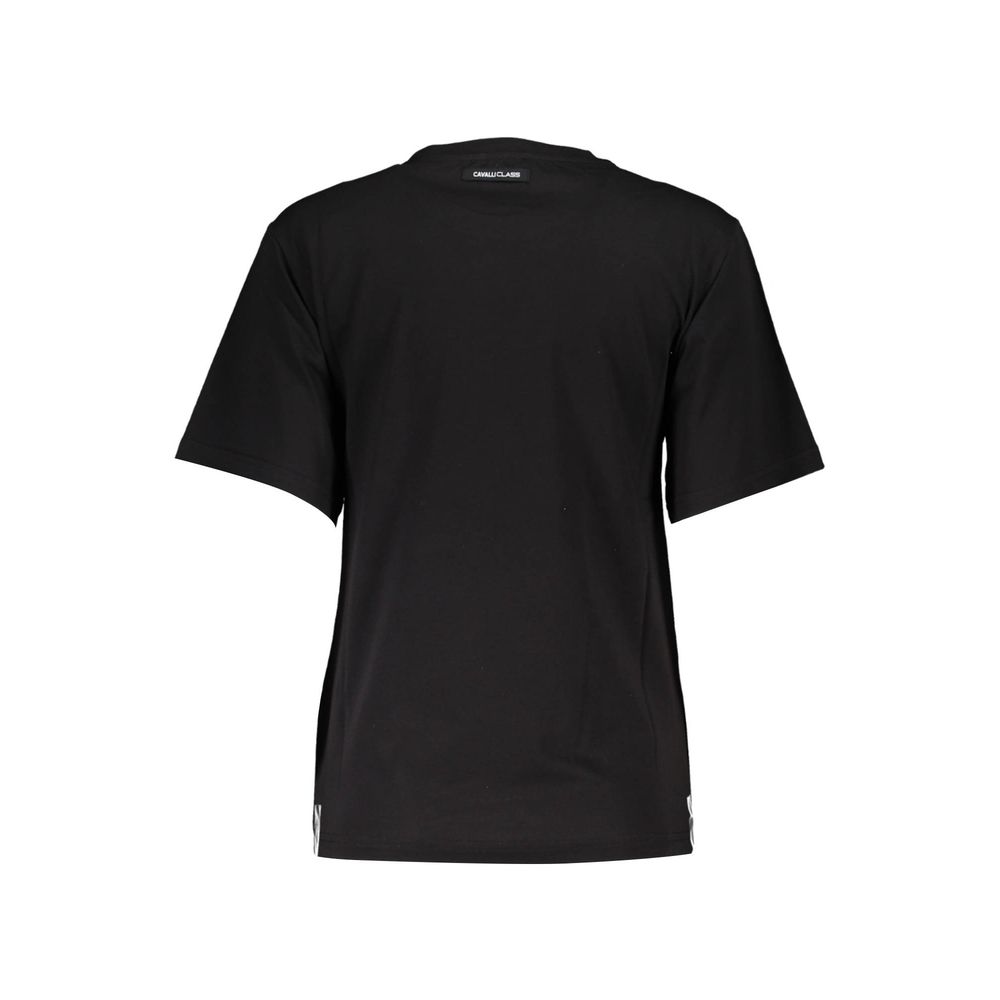 Cavalli Class Black Cotton Women Top