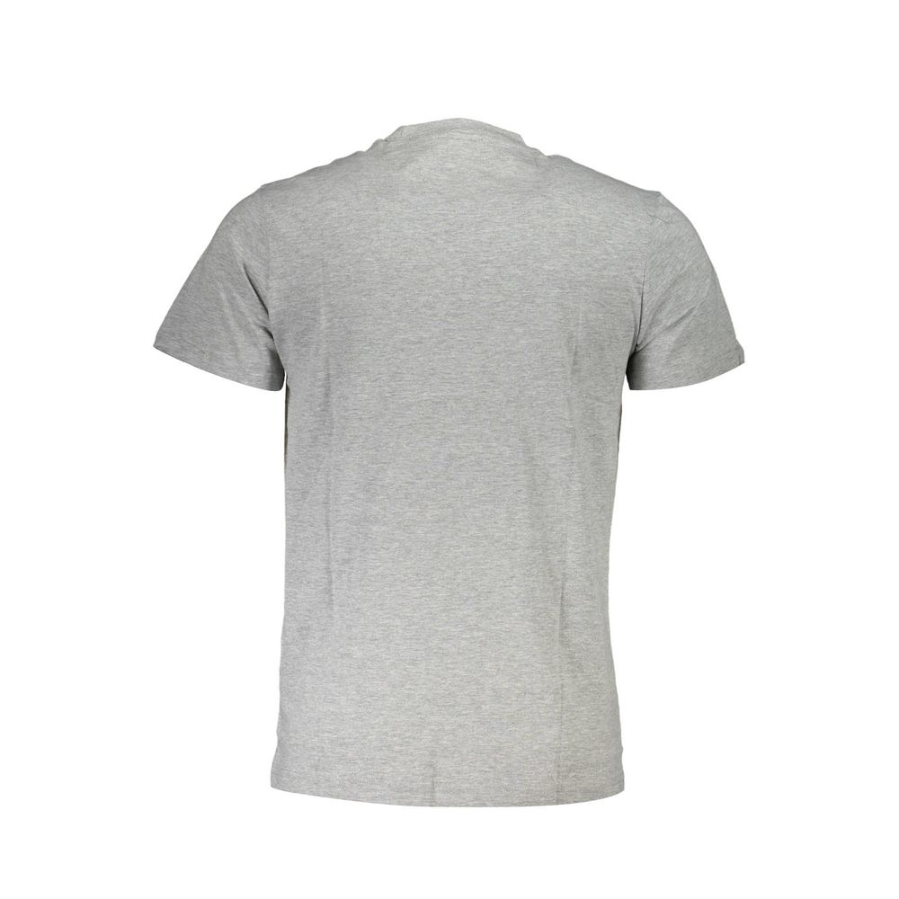 Cavalli Class Gray Cotton Men T-Shirt