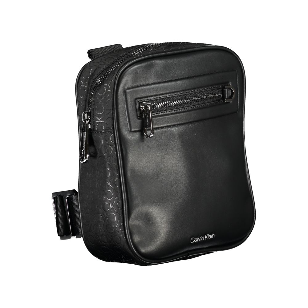 Calvin Klein Sleek Urban Shoulder Bag with Contrast Details Mens Shoulder Bag