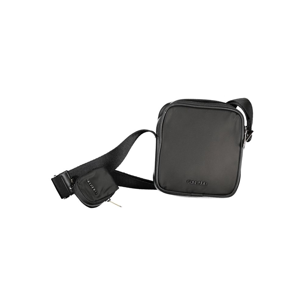 Calvin Klein Black Polyester Shoulder Bag Mens Shoulder Bag
