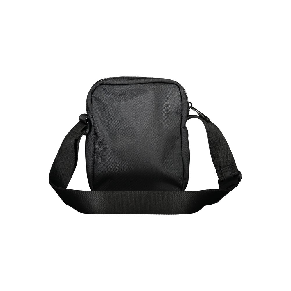 Calvin Klein Sleek Black Recycled Shoulder Bag Mens Shoulder Bag