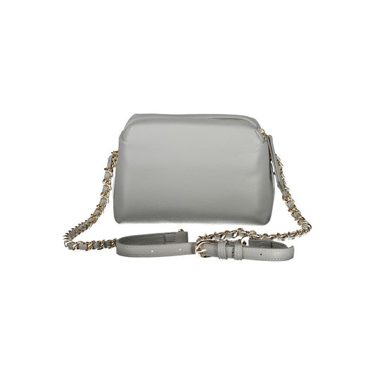Mario Valentino Gray Polyethylene Handbag