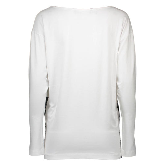 Love Moschino White Cotton T-Shirt