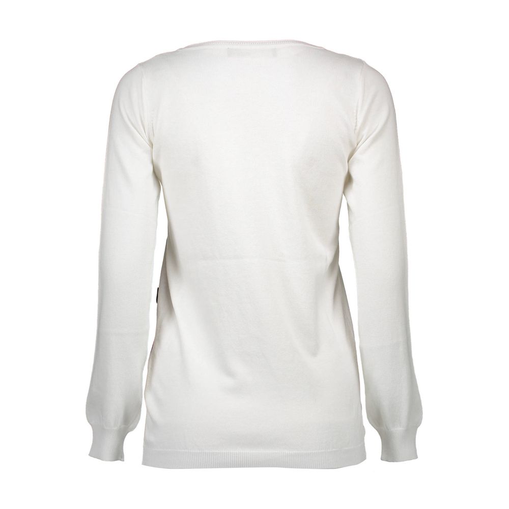 Love Moschino White Other Fibres Sweater