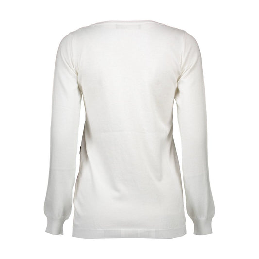 Love Moschino White Other Fibres Sweater