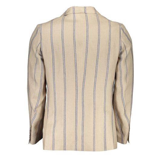 Gant Beige Linen Men's Jacket