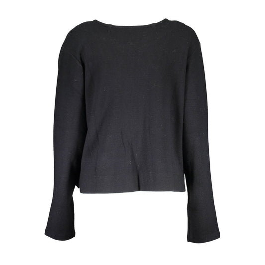 Gant Black Cotton Sweater