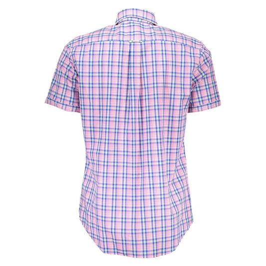 Gant Pink Cotton Pattern Shirt