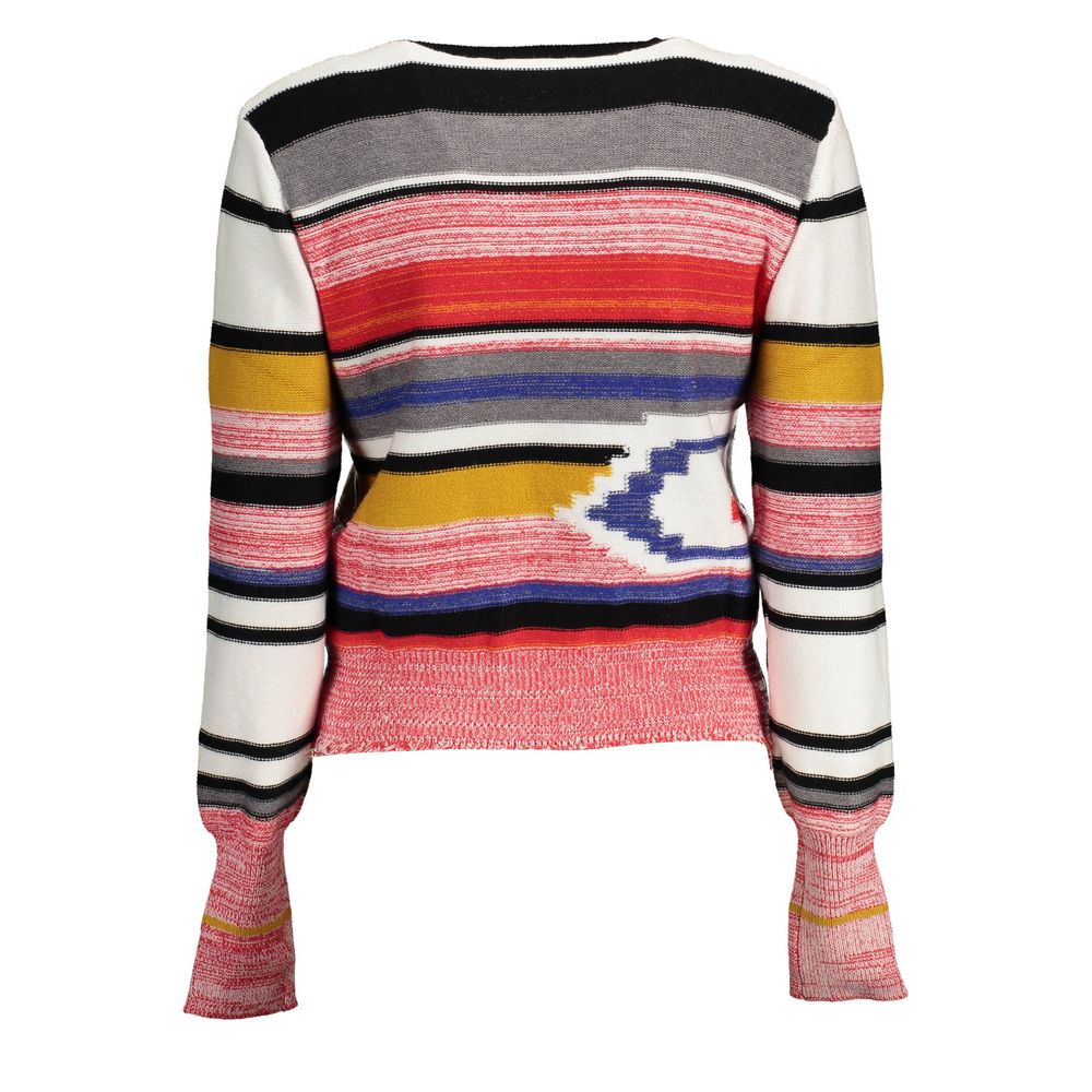 Desigual Red Polyester Sweater