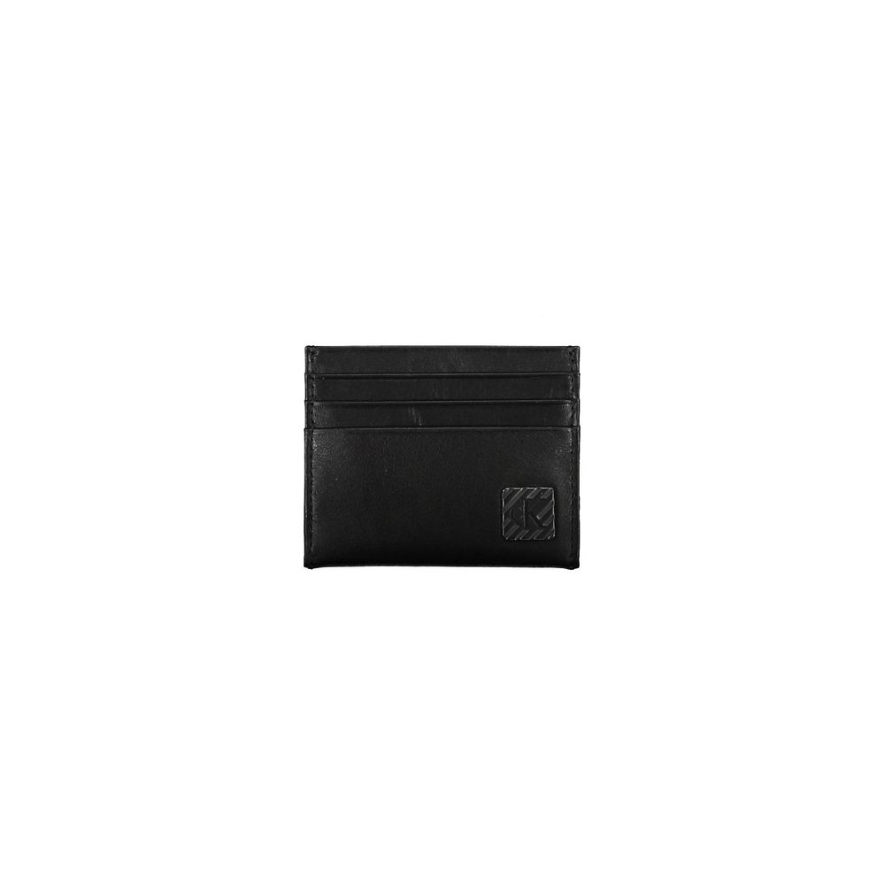 Calvin Klein Black Leather Men Wallet Mens Wallet