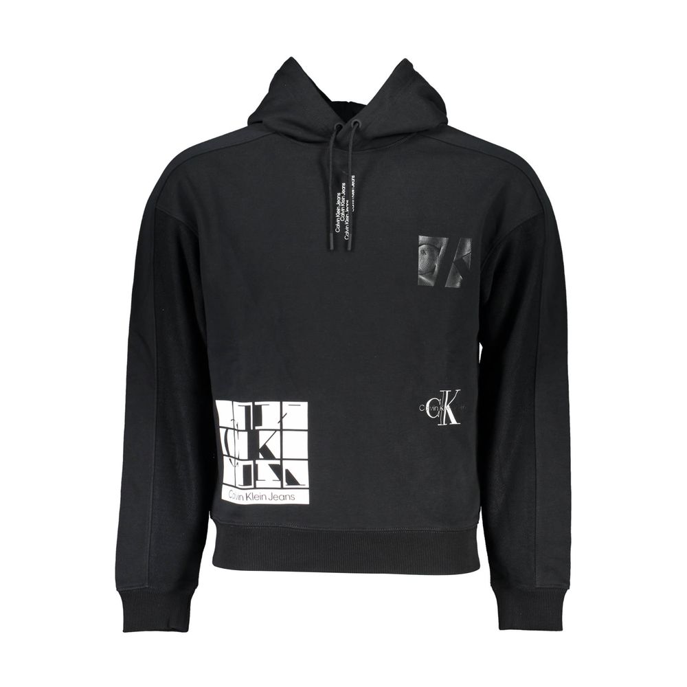 Calvin Klein Black Cotton Men Sweater Mens Sweater