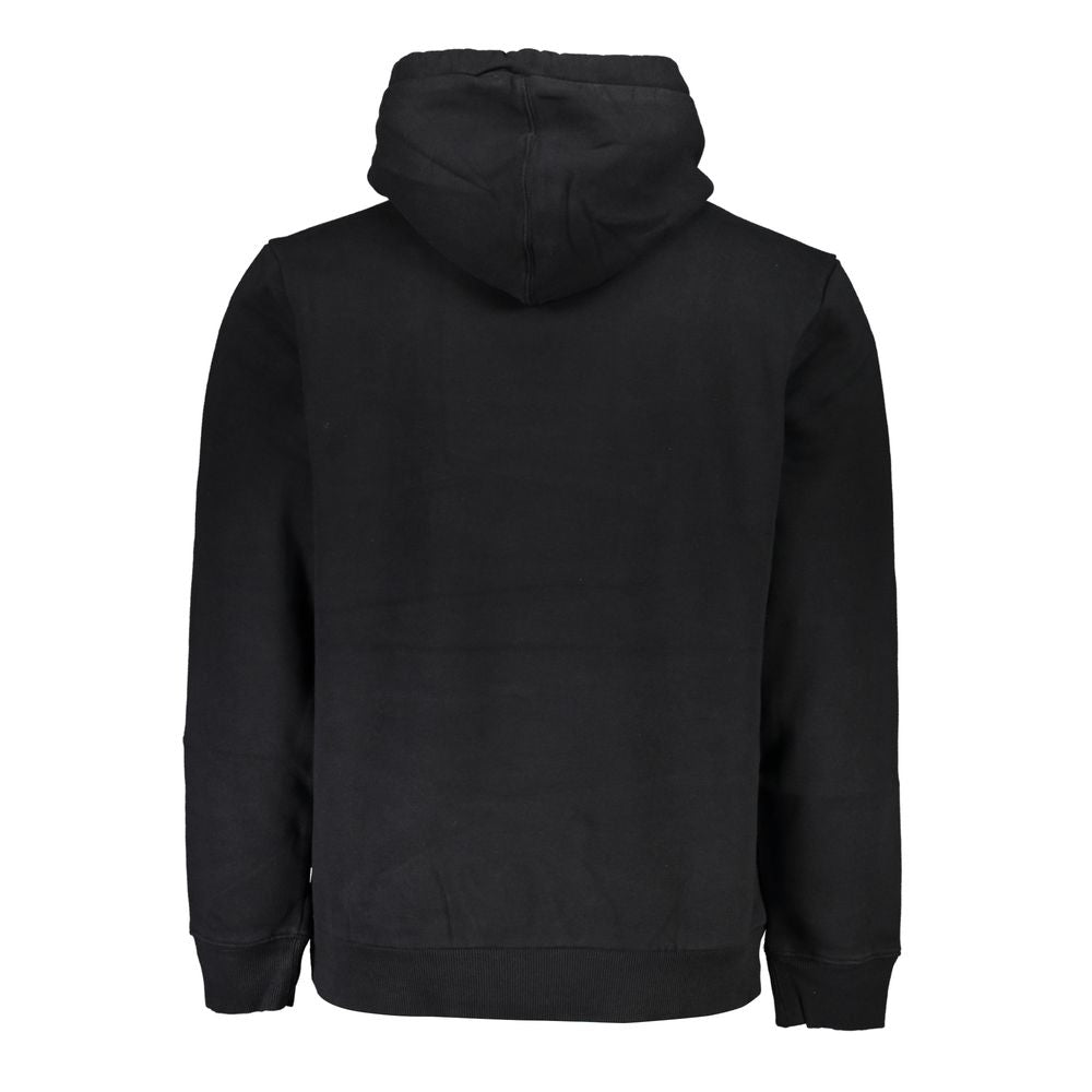 Napapijri Black Cotton Men Sweater Mens Sweater