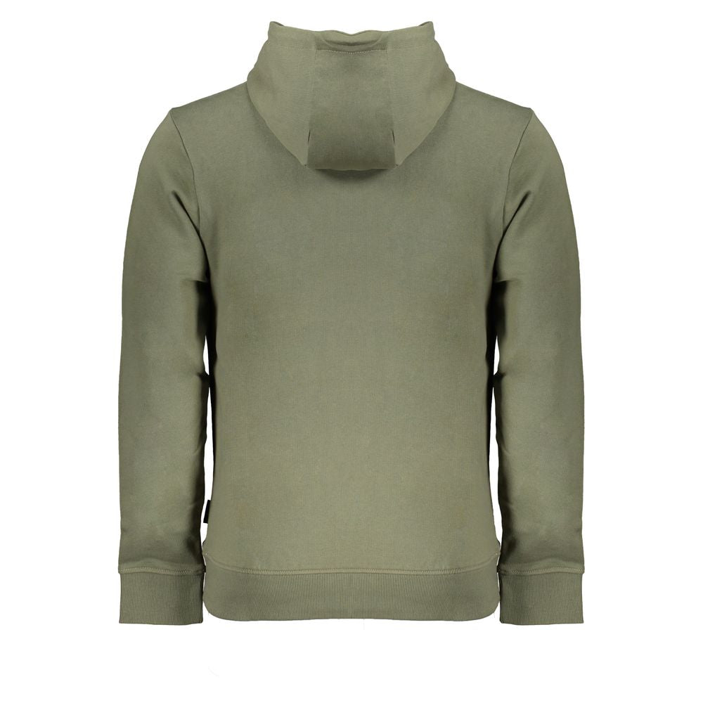 Napapijri Green Cotton Men Sweater Mens Sweater