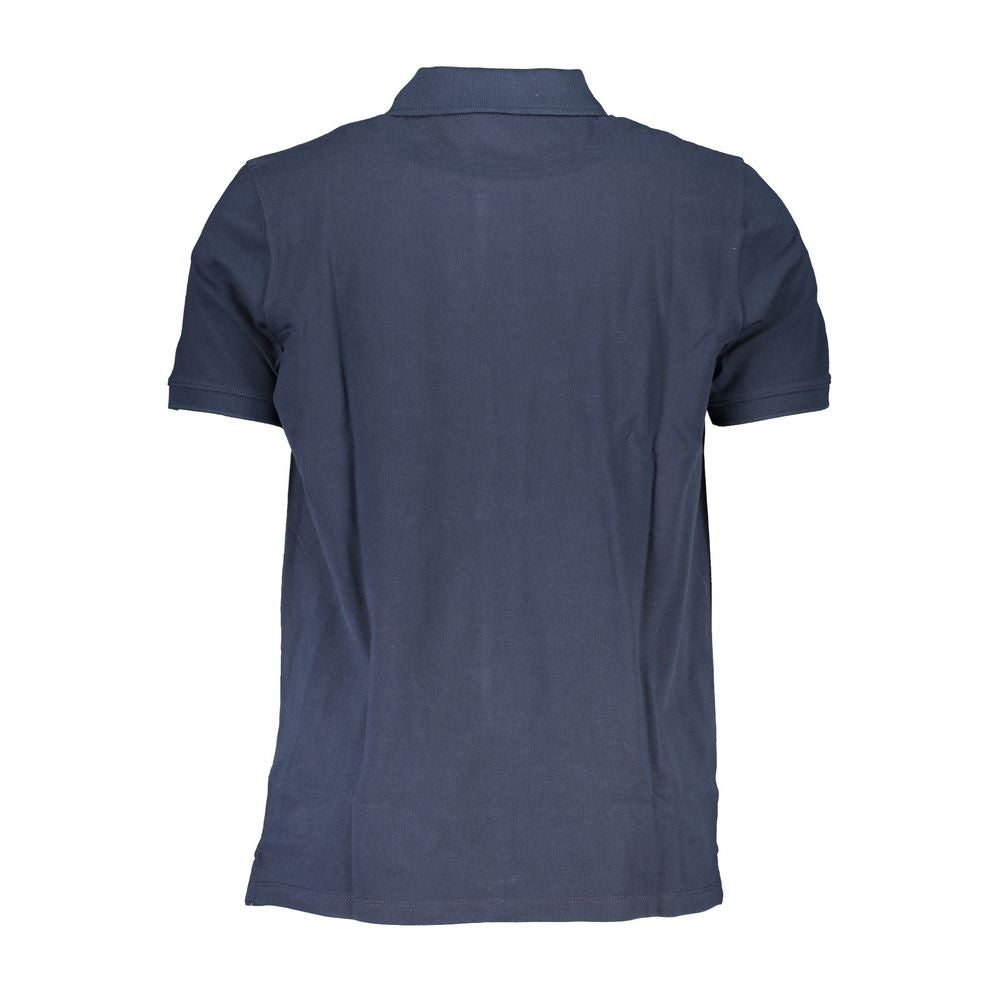 Timberland Blue Cotton Polo Shirt Mens T-Shirt
